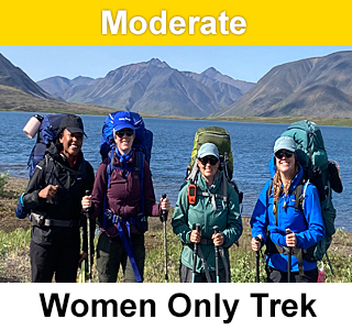 Females Only Trek Alaska Hiking Trip